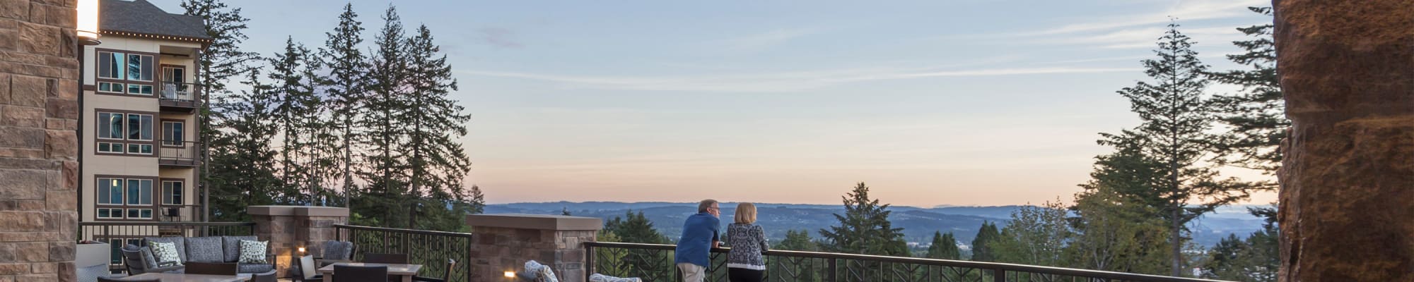 Independent living at Touchmark in the West Hills in Portland, Oregon