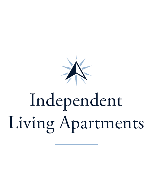 Independent living apartments at The Willows at Bowling Green in Bowling Green, Ohio