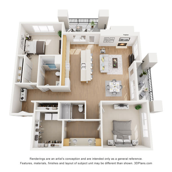 Grand Lodge floor plan