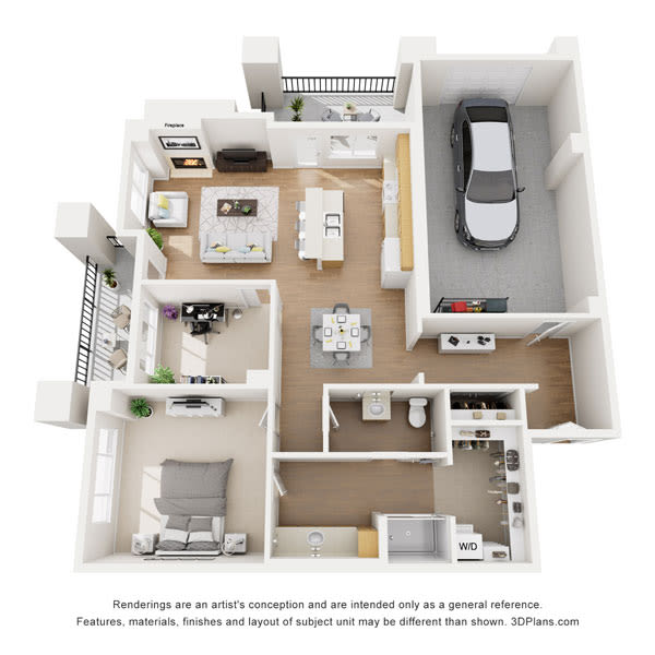 Grand Lodge apartment floorplan