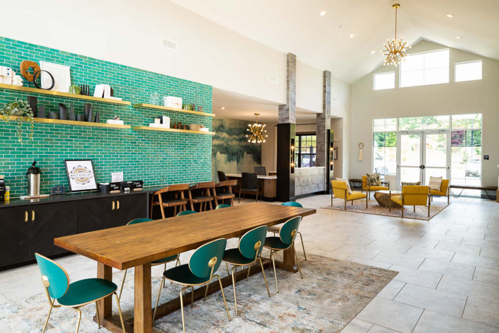 Clubhouse at The Crest at Flowery Branch in Flowery Branch, Georgia