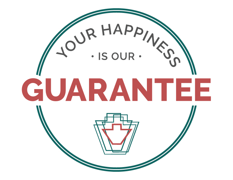 The happiness guarantee at Keystone Place at Magnolia Commons in Glen Carbon, Illinois