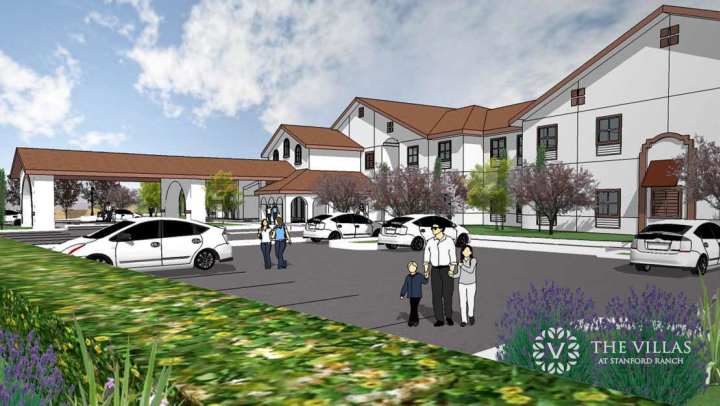 Rendering of Senior Community