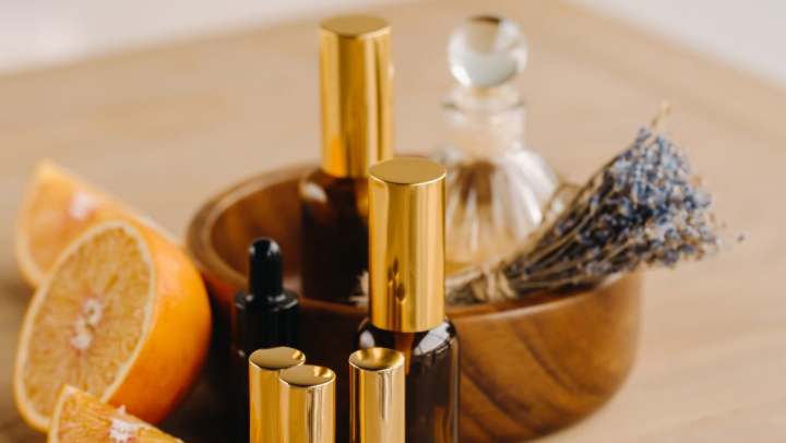 various scents for aromatherapy