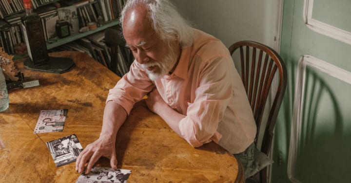 senior with dementia