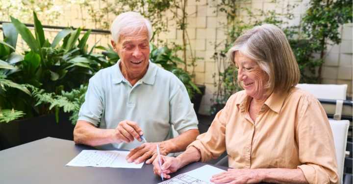 Brain games and memory exercises for seniors