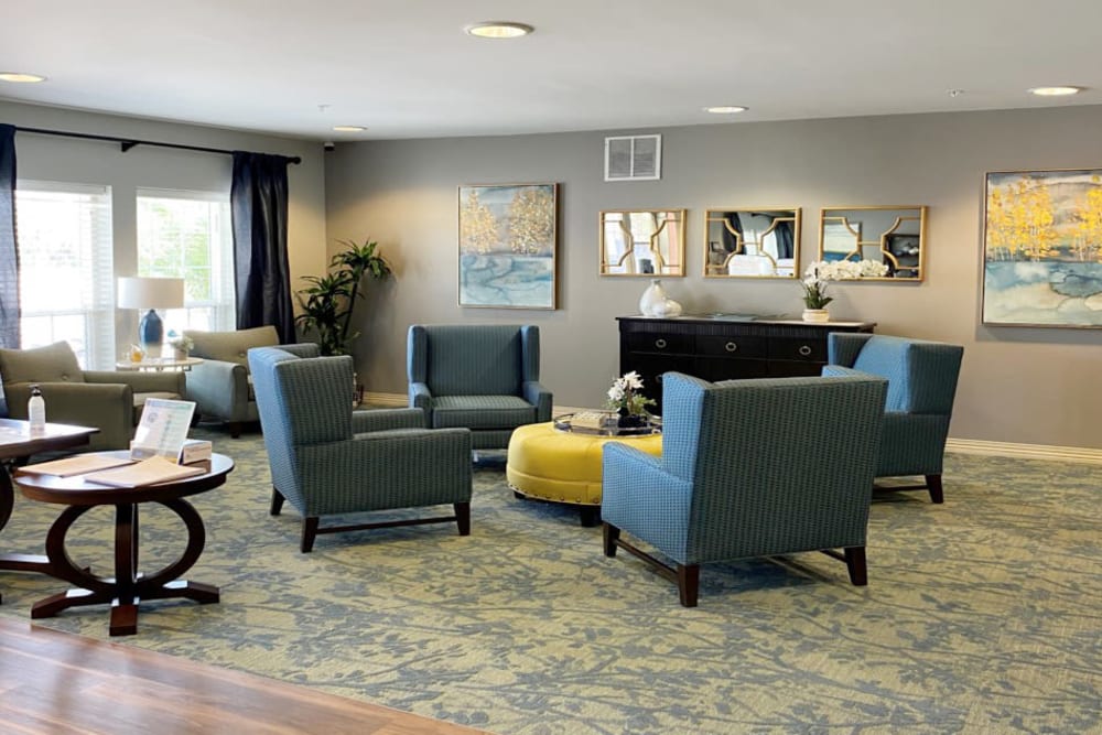 Comfortable community area at Gentry Park Orlando in Orlando, Florida