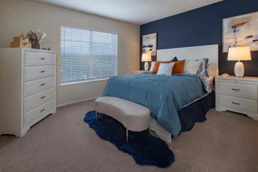 Model bedroom 2 at The Grand Reserve at Lee Vista