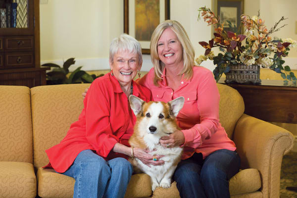 Variety of amenities at senior living community in Powell, OH