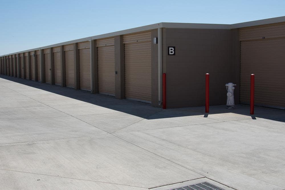 Units at Roseville Self Storage in Roseville, California