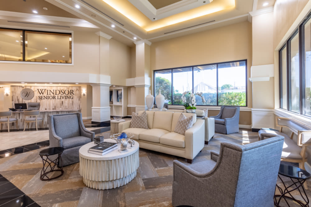 Interior of Windsor Senior Living in Dallas, Texas