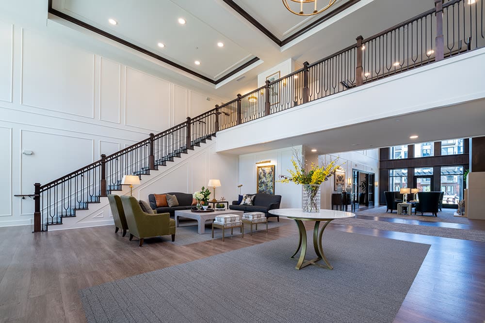 Lobby at Amira Lake Elmo in Lake Elmo, Minnesota