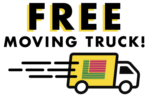 Free Moving Truck at Lockaway Storage