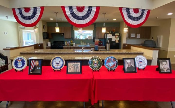 Vineyard Place Memory Care Veterans Day