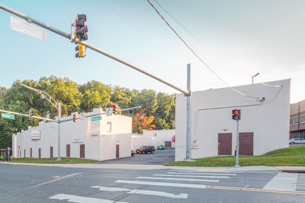 Street view of Castle Mini Storage in Rockville, Maryland