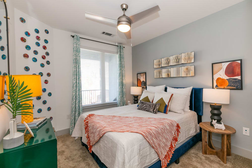 Spacious bedroom at EDGE on the Beltline | Apartments in Atlanta, Georgia