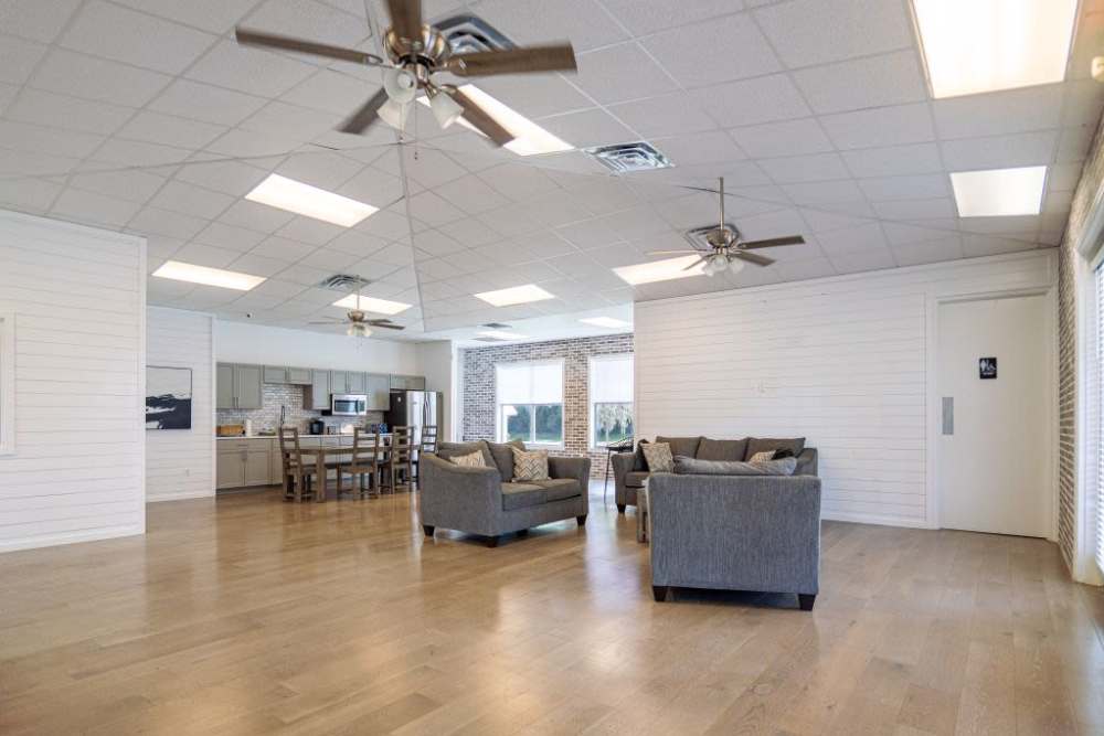 Community office room at Cypress Commons in Wildwood, Florida