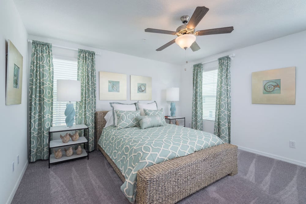 A spacious bedroom at Artisan Living Bella Citta in Davenport, Florida