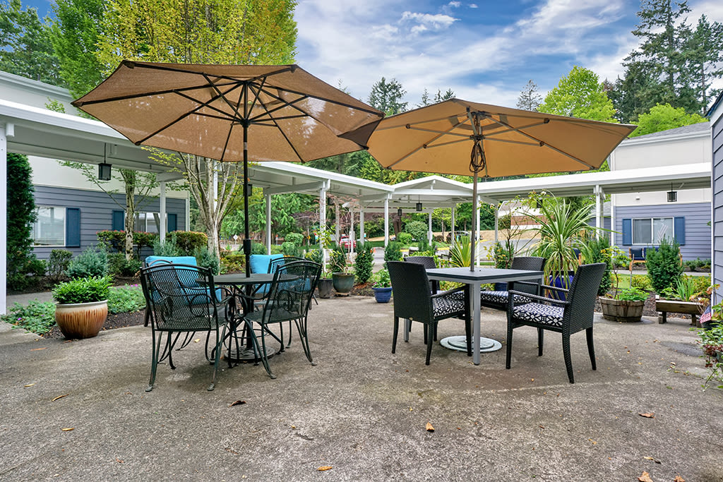 Our community at the senior living facility in Mountlake Terrace