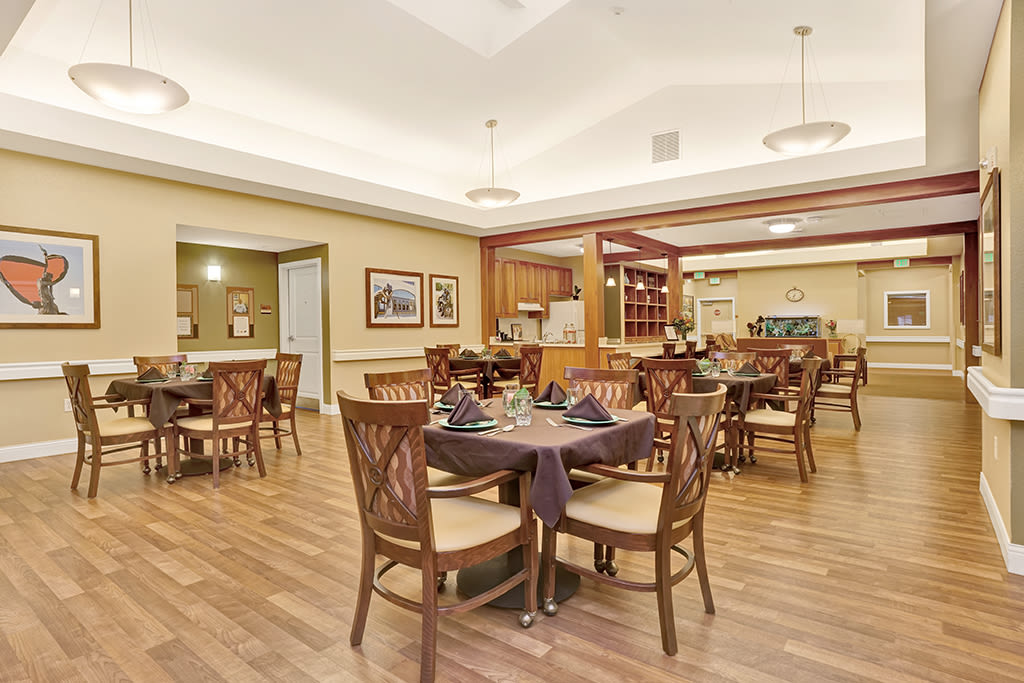 Amenities at the senior living community in Loveland
