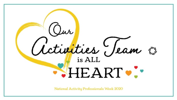 MBK Senior Living celebrates National Activity Professionals Week 2020
