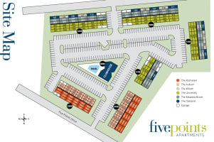 Site Map at Five Points