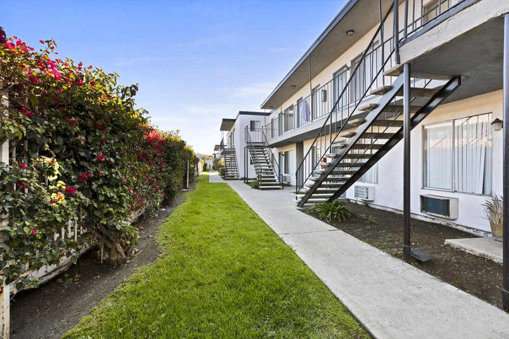 Beautiful landscaping at Valle at 9061 Kenwood in Spring Valley, California