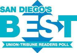 San Diego's Best union-tribune readers poll logo