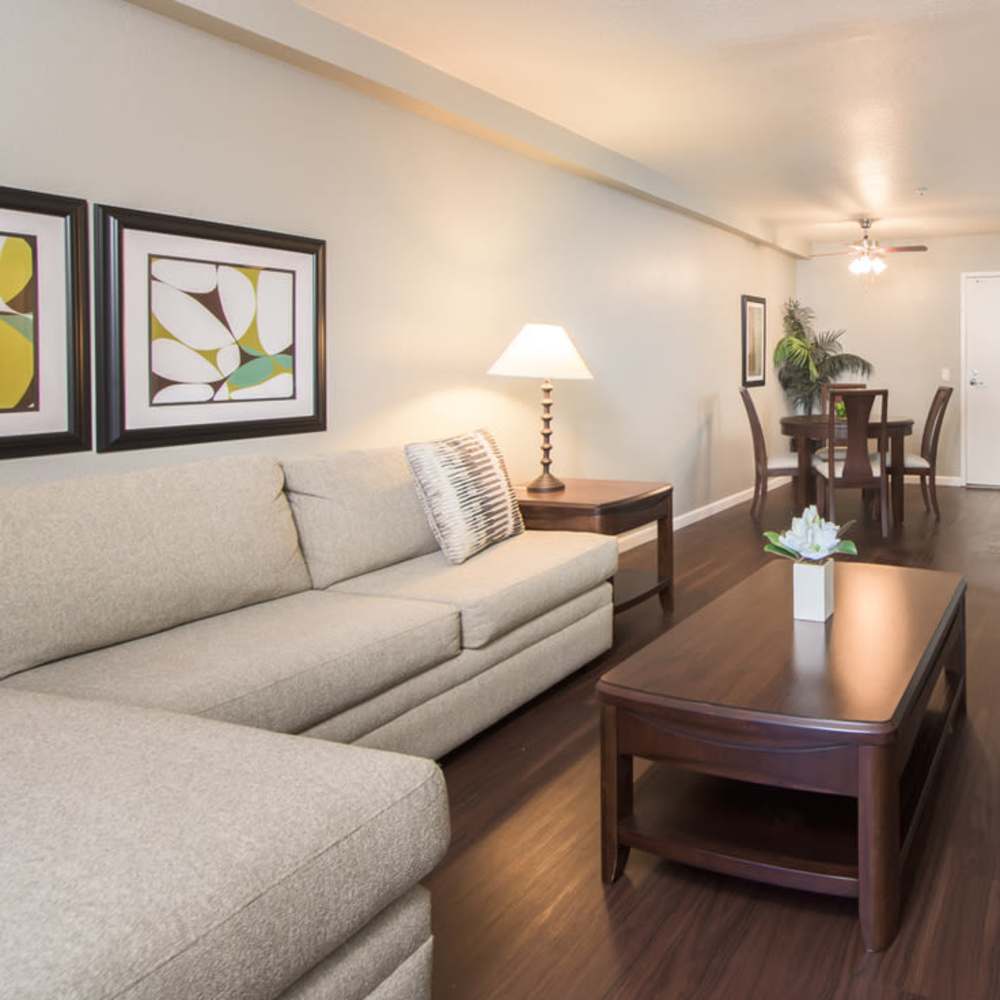 View studio apartments at The Colonnade Apartments in San Jose, California