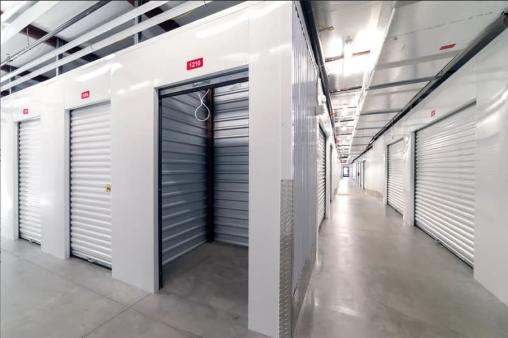 Well-lit, clean facility at Your Storage Units Panama City in Panama City, Florida