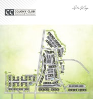 Printable site map of Colony Club in Bedford, Ohio