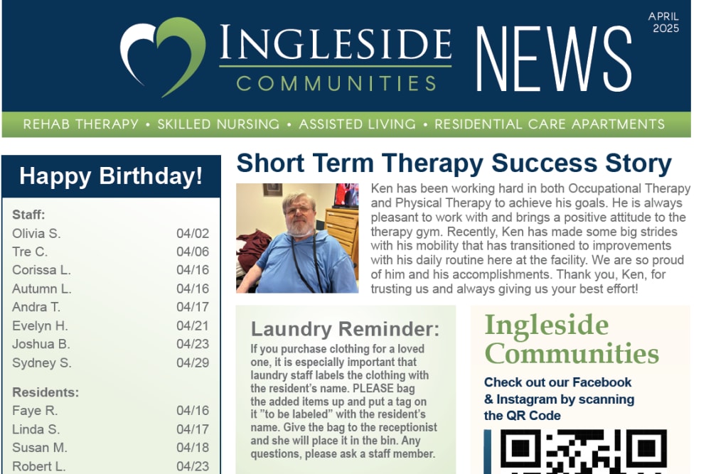 April 2025 Newsletter