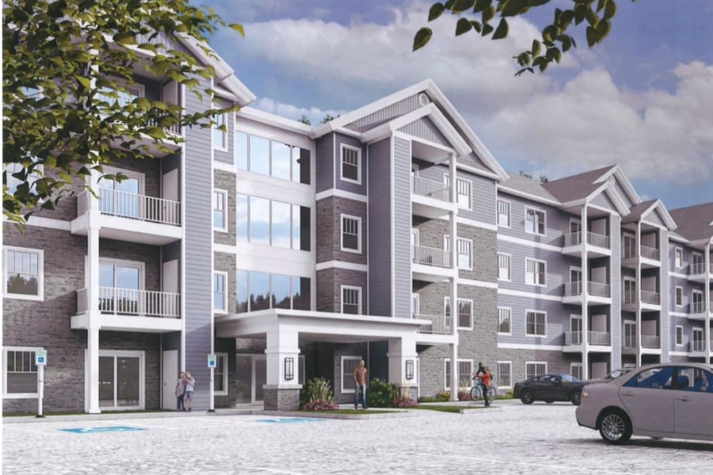 Rendering of New Unfurnished Units Building at Creekview Court in Getzville, New York