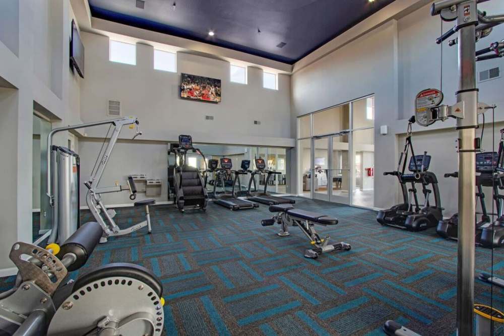Community fitness center at Paseo Park in Glendale, Arizona