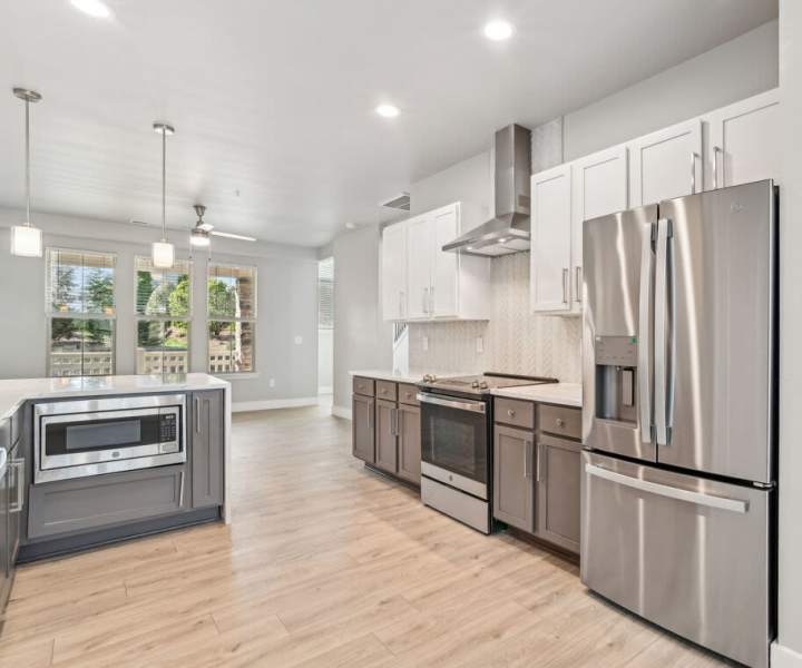 Interior of a modern apartment home at The Apartments at Brayden in Fort Mill, South Carolina
