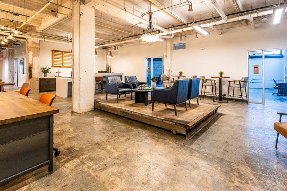 Coworking membership space at Workhouse at Union Terminal in Jacksonville, Florida