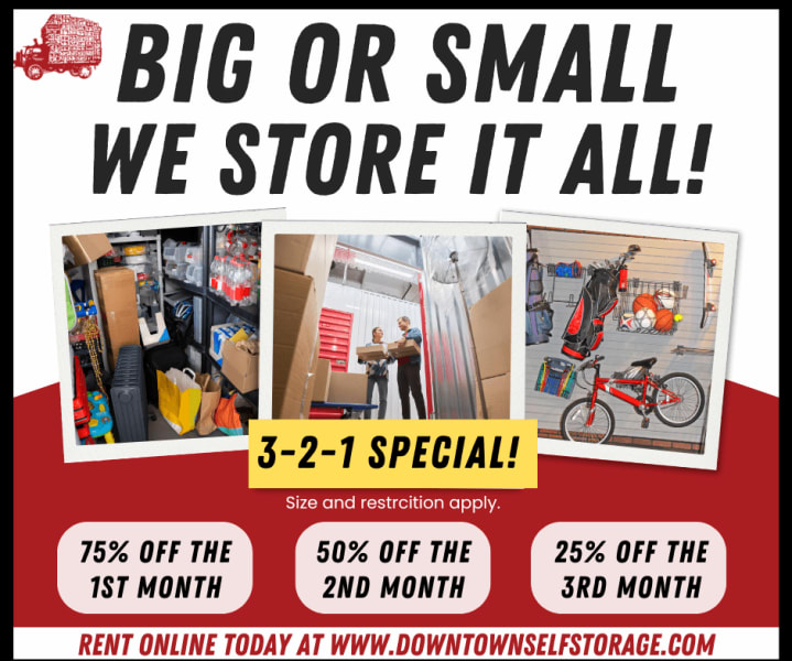 self storage portland oregon Pearl district special 