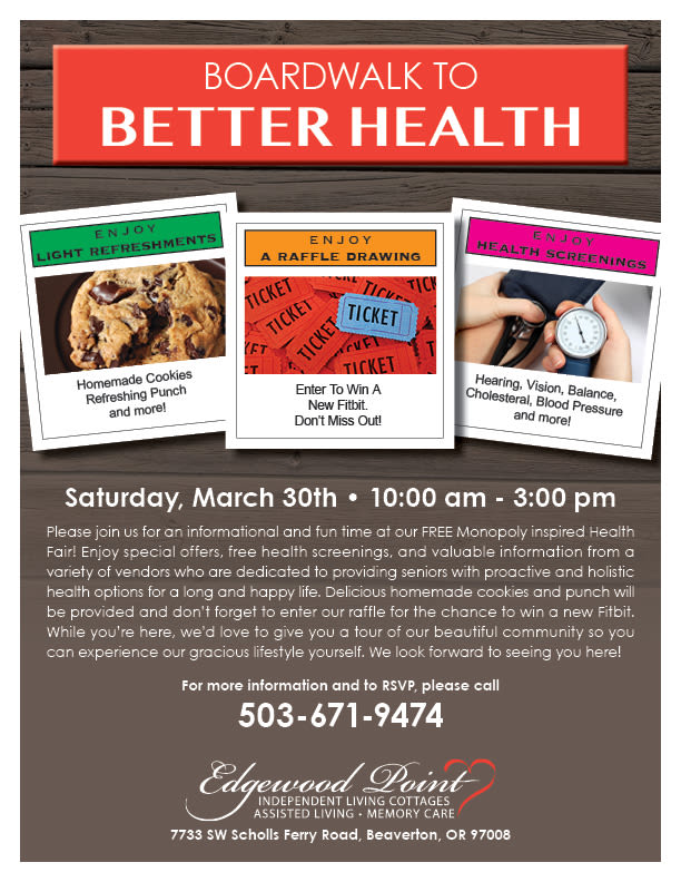 Open event at Edgewood Point Assisted Living.