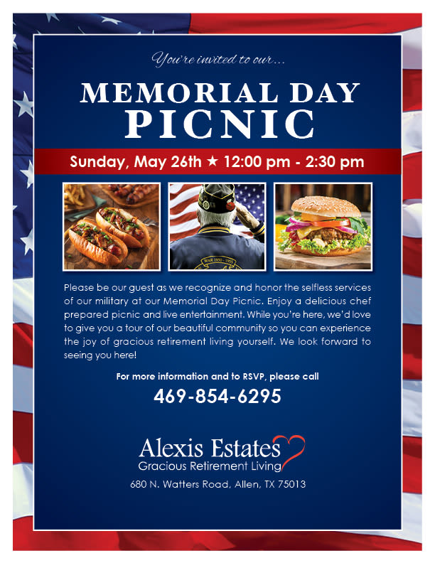 Open event at Alexis Estates Gracious Retirement Living.