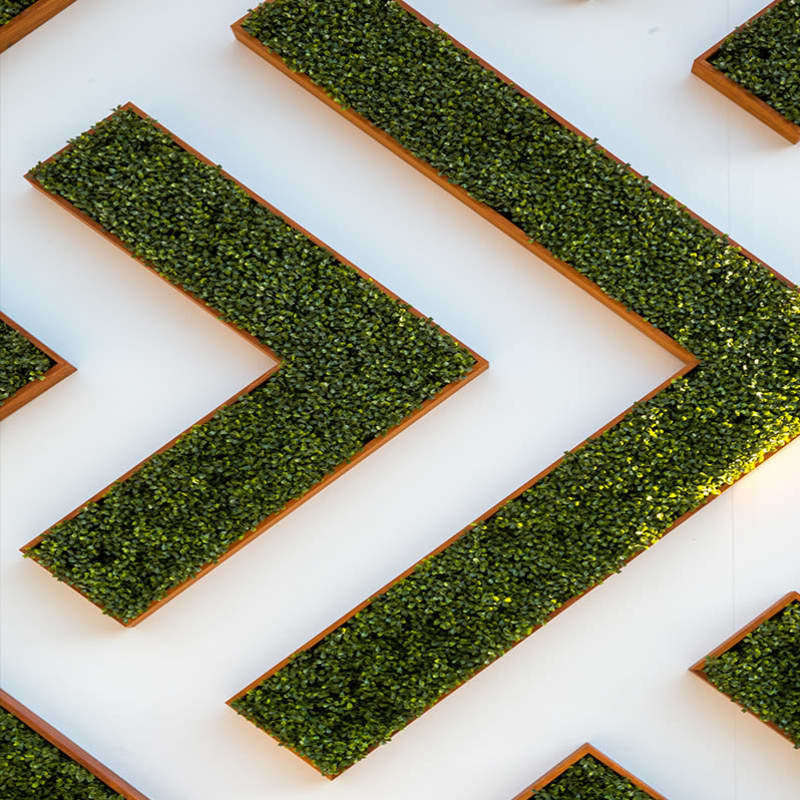 Plant beds at The Copeland in Austin, Texas