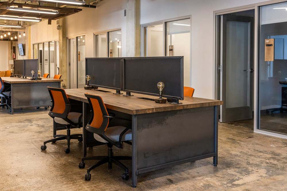 Coworking membership space at Workhouse at Union Terminal in Jacksonville, Florida