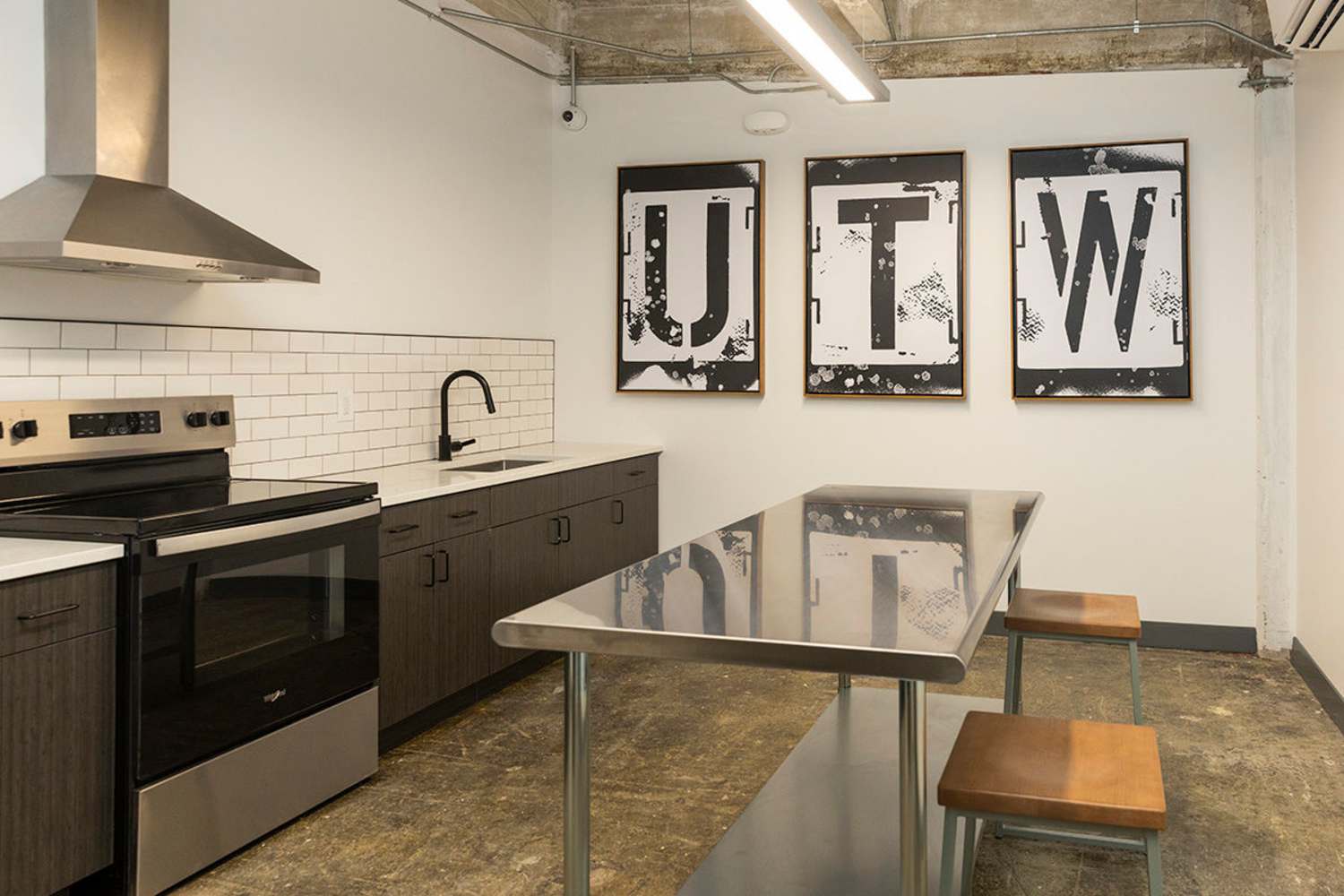 Catering kitchen at Union Terminal Warehouse in Jacksonville, Florida