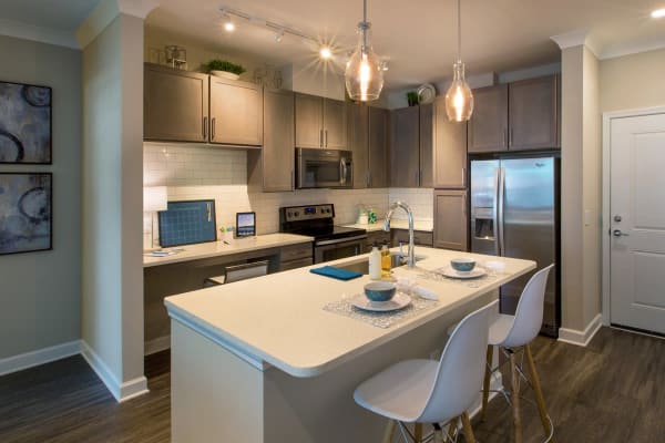 Eco-friendly kitchens at Reserve Decatur in Decatur