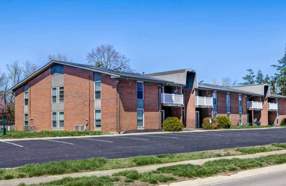 Building exterior at The Commons at Kettering in Dayton, Ohio