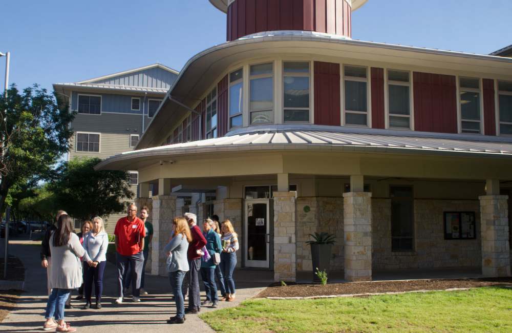Taking a tour of Norman Commons in Austin, Texas