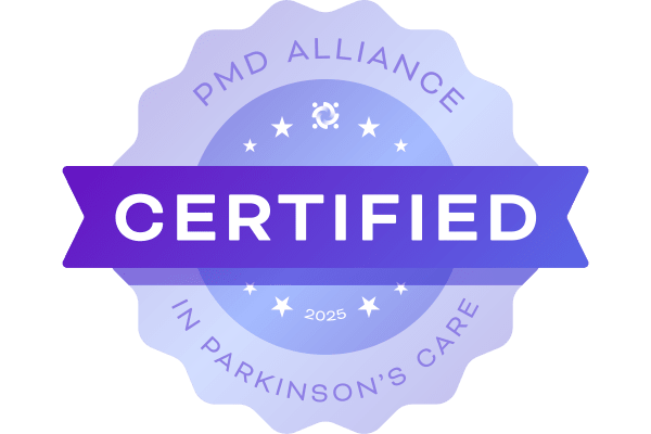 PMD Alliance Parkinson's Certified Badge