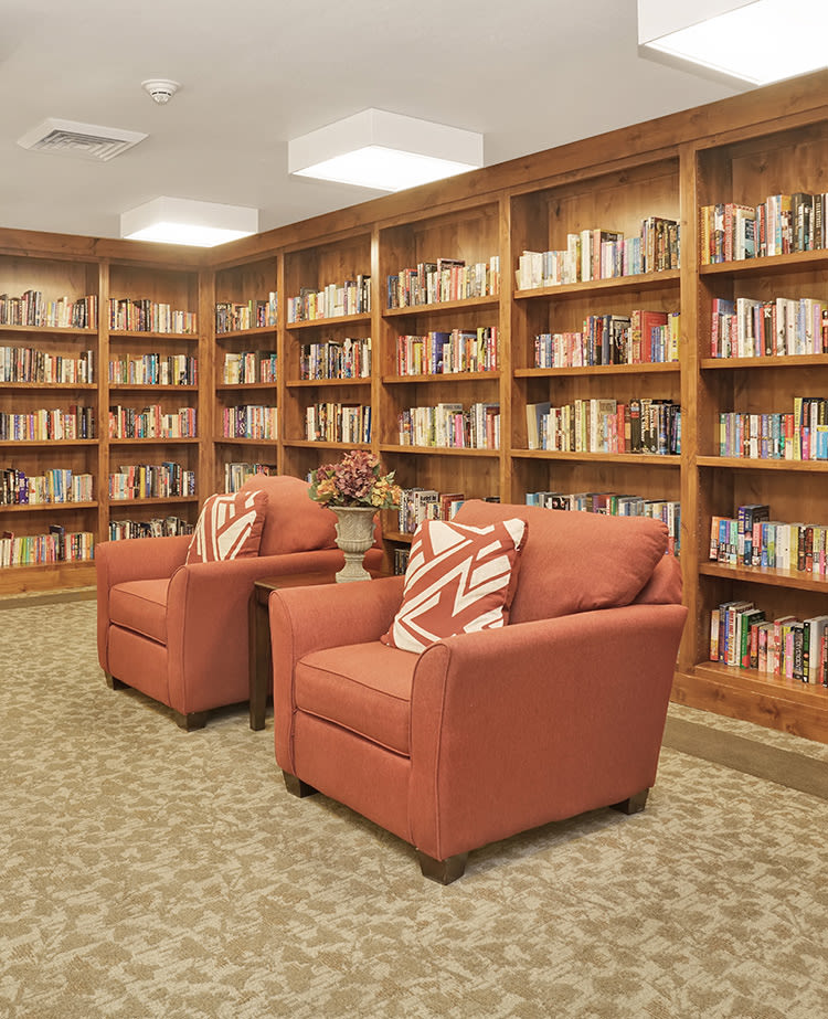 Library at Chancellor Gardens at Clearfield in Clearfield, Utah