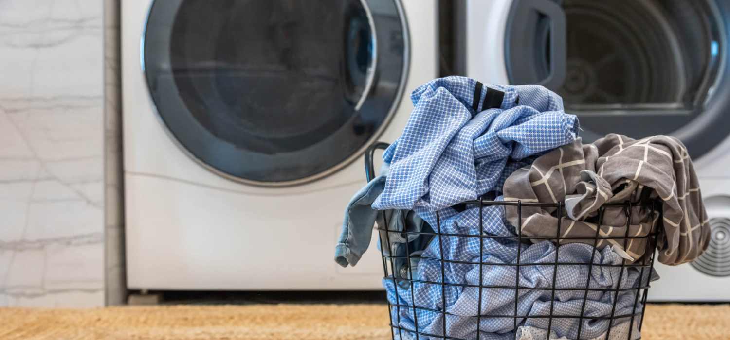 Laundry facility provided at Manchester Apartments in Manchester, Michigan