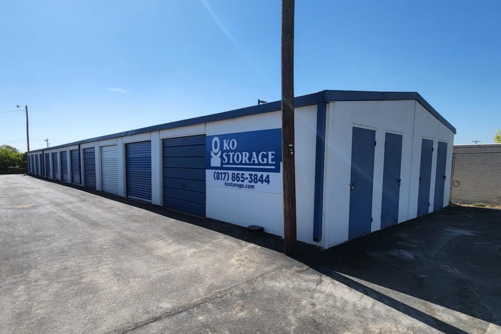 View our list of features at KO Storage in Weatherford, Texas