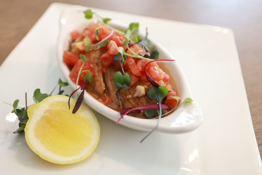 A delicious plate of food at The Wildwood Senior Living in Joplin, Missouri
